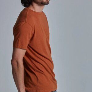 Men's Onno Short Sleeve Bamboo T-Shirt Rust